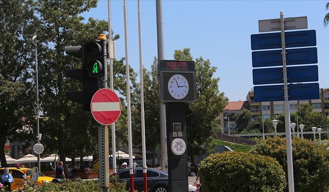 Hava sıcaklığı 38 ilde 40 dereceyi aştı