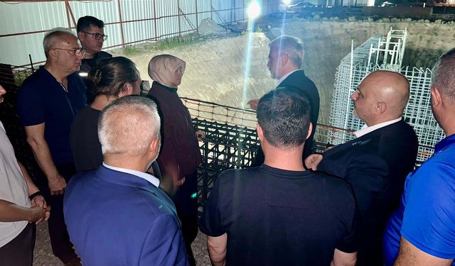 Görgel, Kılavuzlu İçmesuyu İletim Hattındaki Çalışmaları Yerinde İnceledi