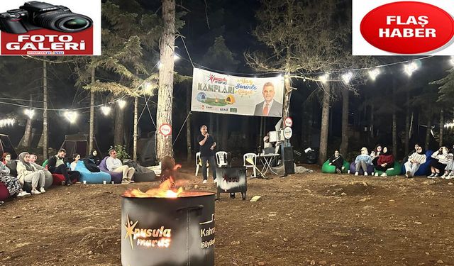 Erhan Baydur, Pusula Maraş Kampında Gençlerle Buluştu