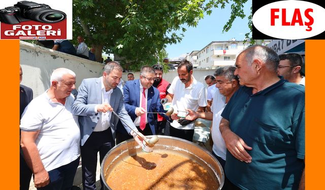 Onikişubat Belediyesi’nden Ilıca’da aşure ikramı