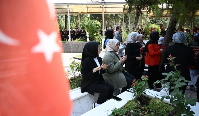15 Temmuz dolayısıyla şehitlikler ziyaret edildi