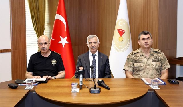 Vali Ünlüer, Haziran Ayı Asayiş Verilerini Paylaştı