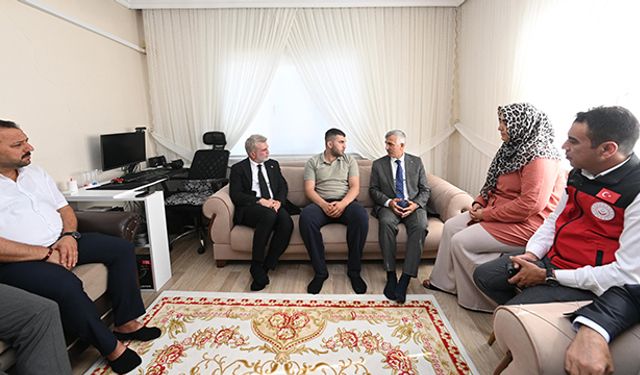 Görgel’den Kahraman Mehmetçiğe Geçmiş Olsun Ziyareti