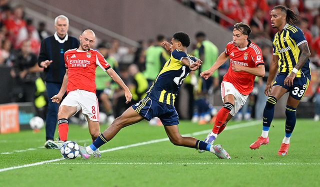 Fenerbahçe, Benfica'ya 1-0 kaybetti
