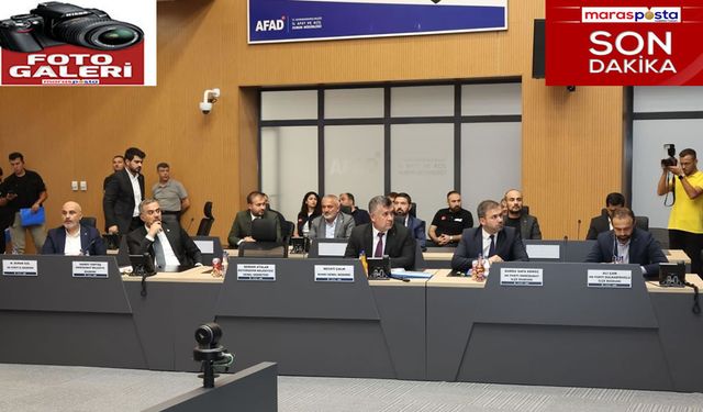 Kahramanmaraş İl Koordinasyon Toplantısı Yapıldı
