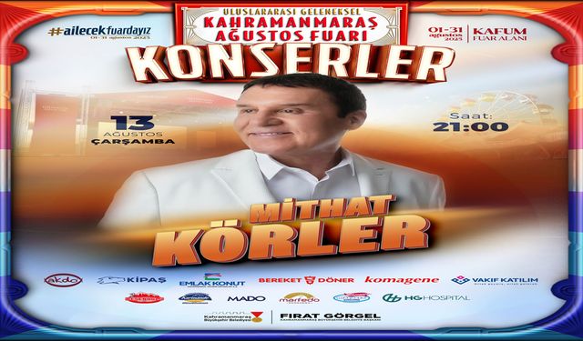 Mithat Körler, KAFUM’da Nostalji Dolu Gece Yaşatacak