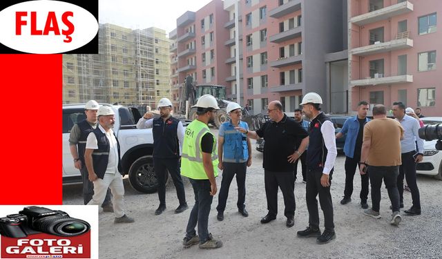 Akpınar, Güneşevler Rezerv Konut Projesi Sahasını İnceledi
