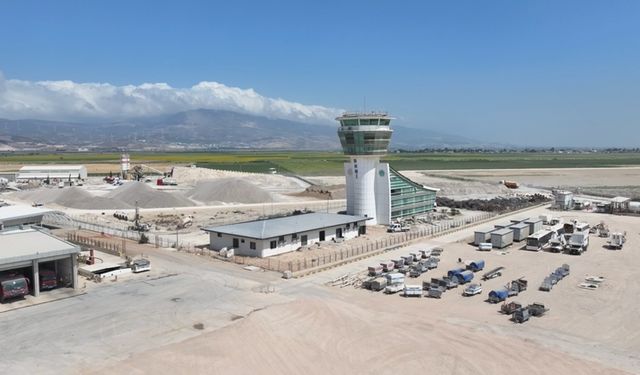 Hatay Havalimanı 1 Eylül'de uçuşlara açılacak