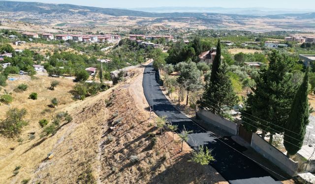 Akyar TOKİ Konutları Bağlantı Yolları Asfaltı Tamamlandı