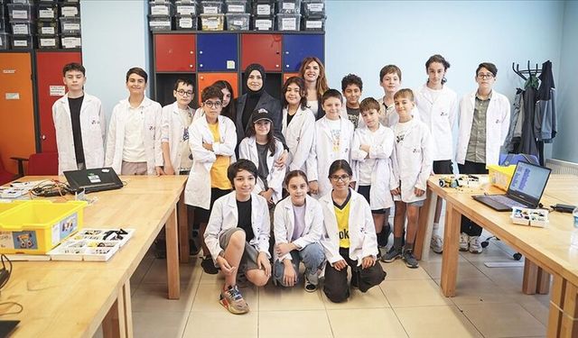 DENEYAP atölyesi yaz tatilinde de eğitimlerine devam ediyor