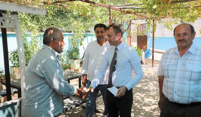 Dulkadiroğlu Kaymakamı, Yavuz Selim Mahallesi'ni Ziyaret Etti