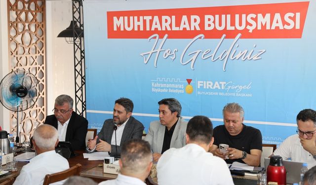 Elbistan’da Mahallelerin Talepleri Masaya Yatırıldı