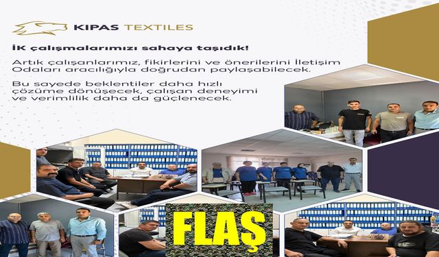 Kipaş Holding’ten Çalışana İletişim Odaları