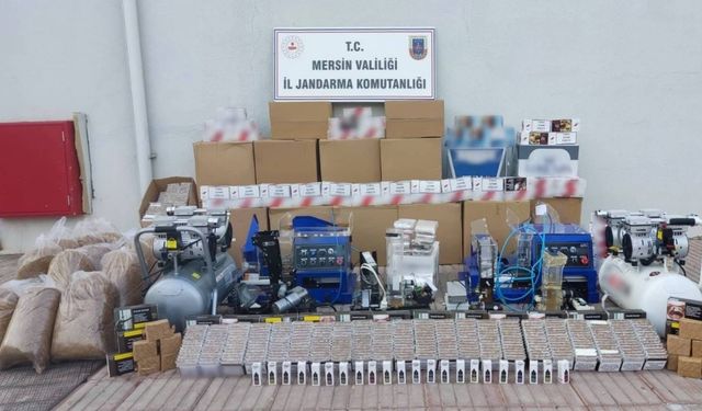 Mersin'de kaçakçılık operasyonunda 6 şüpheli yakalandı