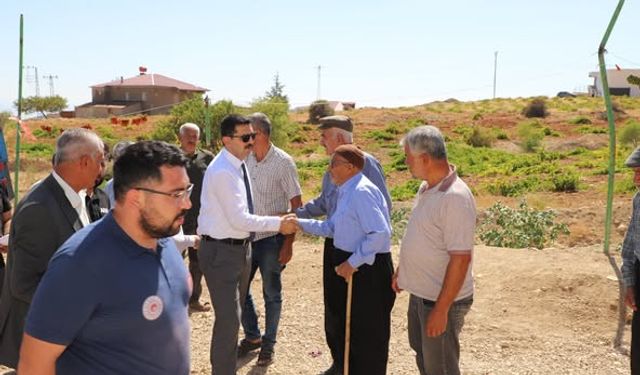 Kaymakam Teke, Vatandaşlarla Buluştu