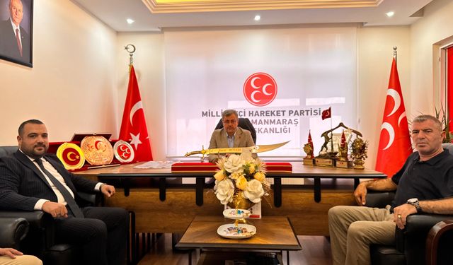 Şahinkanat’tan Başkan Metehan’a Hayırlı Olsun Ziyareti