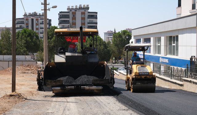 Şehit Abdullah Çavuş Mahallesi’ne 5bin ton asfalt