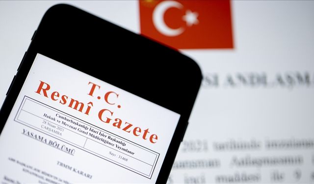 Yüksek Askeri Şura kararları Resmi Gazete'de