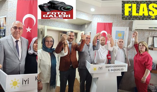 İYİ Parti Onikişubat’ta Öksüz Aday değil, Gürbak Bayrağa Aday Oldu