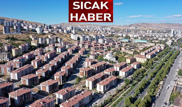 3 büyük depremin etkilediği Elazığ'da 34 bin 625 konut inşa edildi