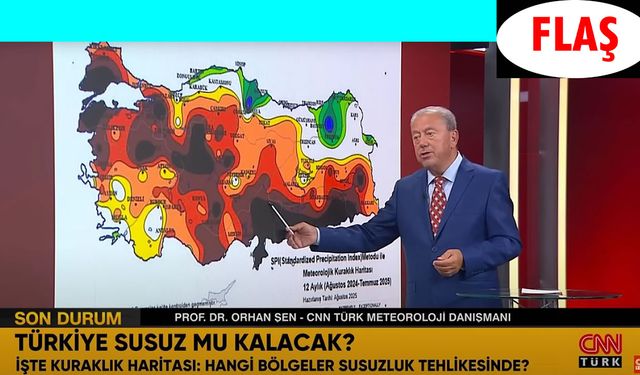 Meteoroloji Danışmanı Şen; “Kahramanmaraş’a Hiç Yağış Düşmedi”