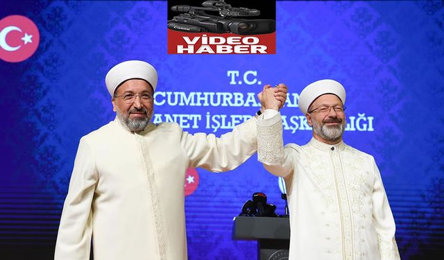 Diyanet İşleri Başkanı Prof. Dr. Safi Arpaguş göreve başladı