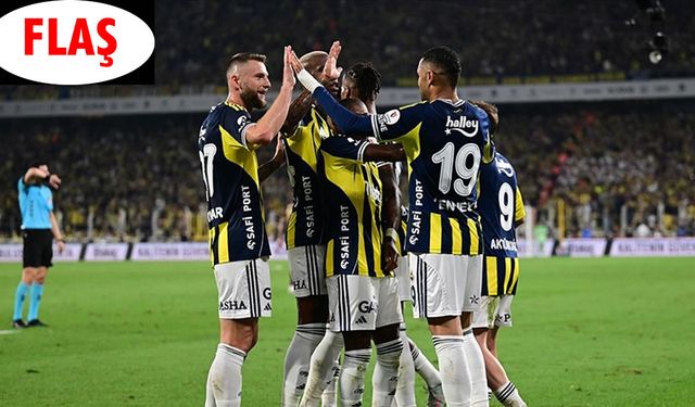 Sezonun ilk derbisini Fenerbahçe kazandı