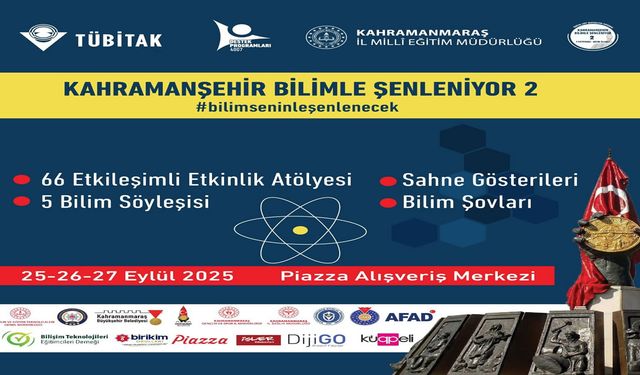 “Kahraman Şehir Bilimle Şenleniyor” Projesi Başlıyor