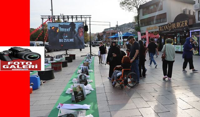 Eyüpsultan’da Gazze İçin Anlamlı Etkinlik