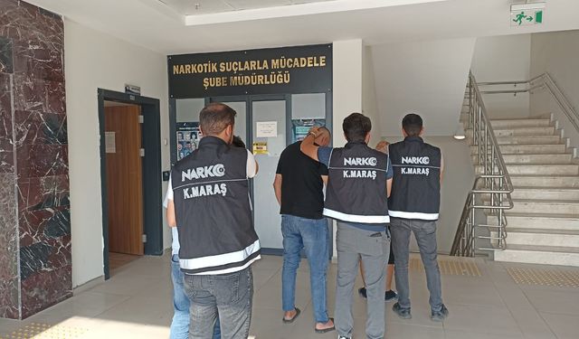 Uyuşturucu Madde Ticareti Şüphelisi 3 Şahıs Yakalandı