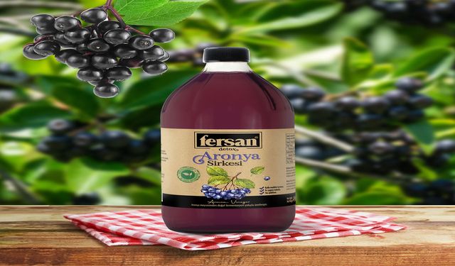 Fersan DetoxAronya Sirkesi Raflarda