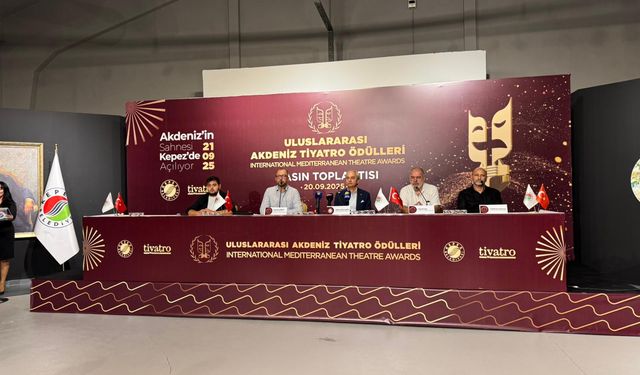 "Uluslararası Akdeniz Tiyatro Ödülleri" sahiplerini bulacak