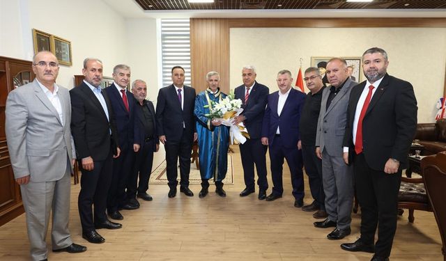 Ahilik Haftası Münasebetiyle Vali Ünlüer’e Ziyaret