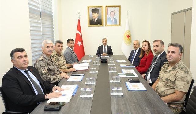 Akademik Yıl Birinci Dönem Üniversite Güvenlik Toplantısı