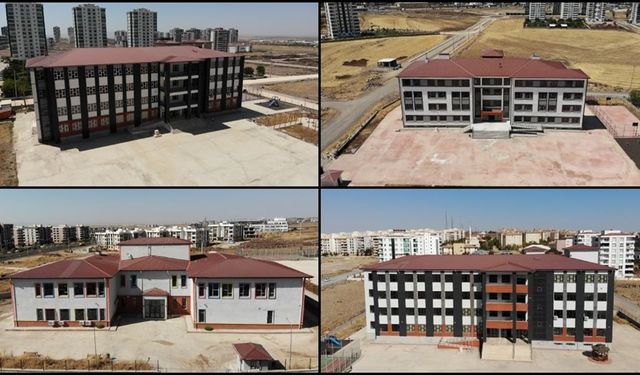 Depremin ardından 70 okul inşa edildi, 70'inin yapımı sürüyor