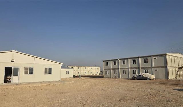 Karmod 400 kişilik şantiye tipi konteyner yapıları kurdu