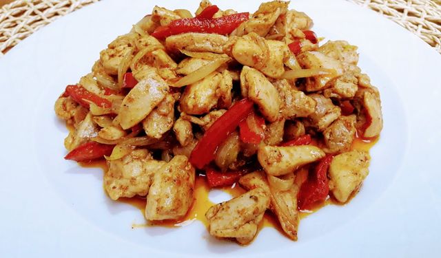 Pratik bir yemek: Tavuk sote