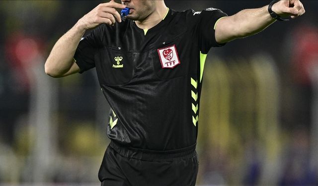Süper Lig'de maçları yönetecek hakemler
