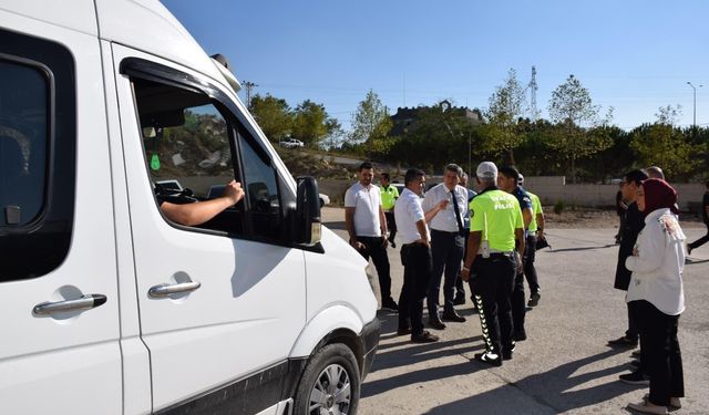 Taşımalı Eğitim Araçlarında Denetimler Başladı