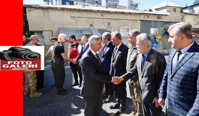 Vali Ünlüer, Göksun’da Ziyaretlerde Bulundu