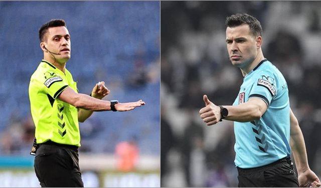 Süper Lig'de haftanın hakemleri belli oldu