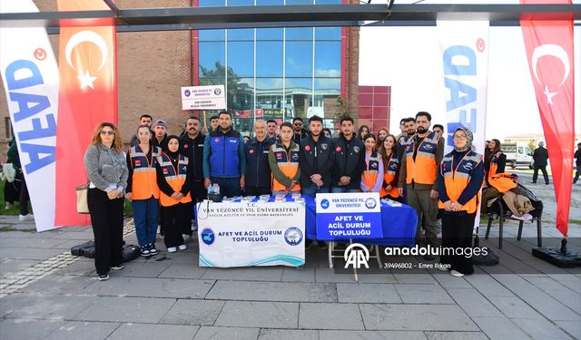 2 yılda 5 bin üniversite öğrencisi afetlere karşı bilgilendirildi