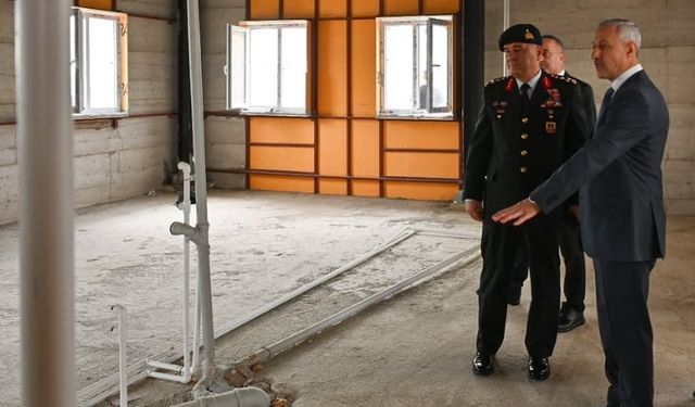 Jandarma Genel Komutanı 100. Yıl Köyü Konutları projesini inceledi