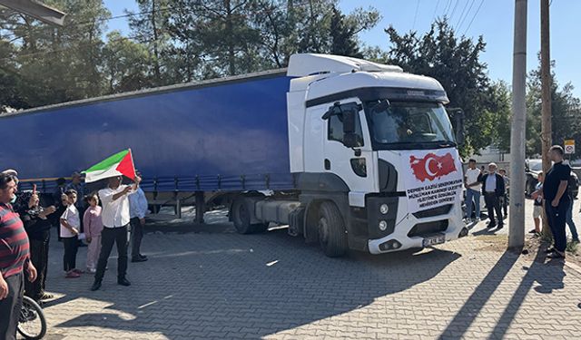 Gazze'ye 3 tır insani yardım gönderildi