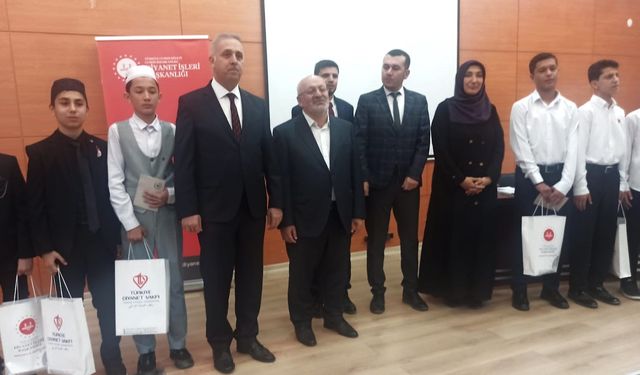 Hafızlık Yarışması Bölge Finali Osmaniye'de yapıldı