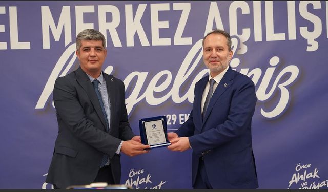 Ankara’da Milli Gençlik Derneği Açılışında Anlamlı Plaket Töreni