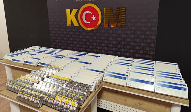 Kahramanmaraş’ta Kaçak Tütün ve Sigara Operasyonu