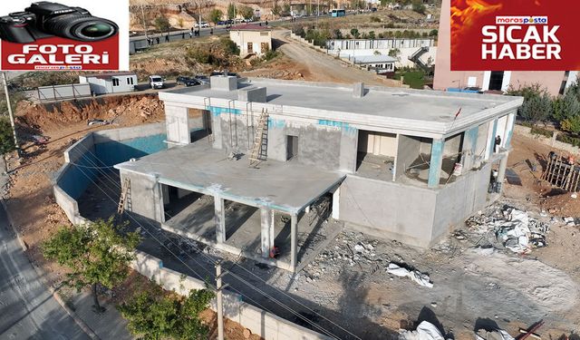 Çocukların Yeni Sosyal ve Kültürel Merkezi Hızla Yükseliyor