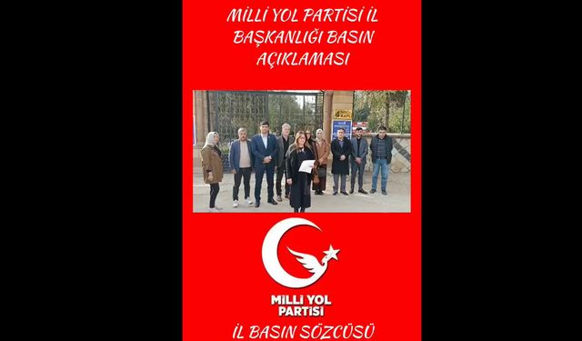 Milli Yol Partisi’nden İmralı Heyetine Tepki