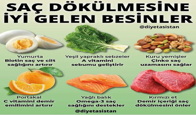 Cam gibi bir cilde ve sağlıklı saçlara sahip olmak için hangi besinler en çok işe yarar?